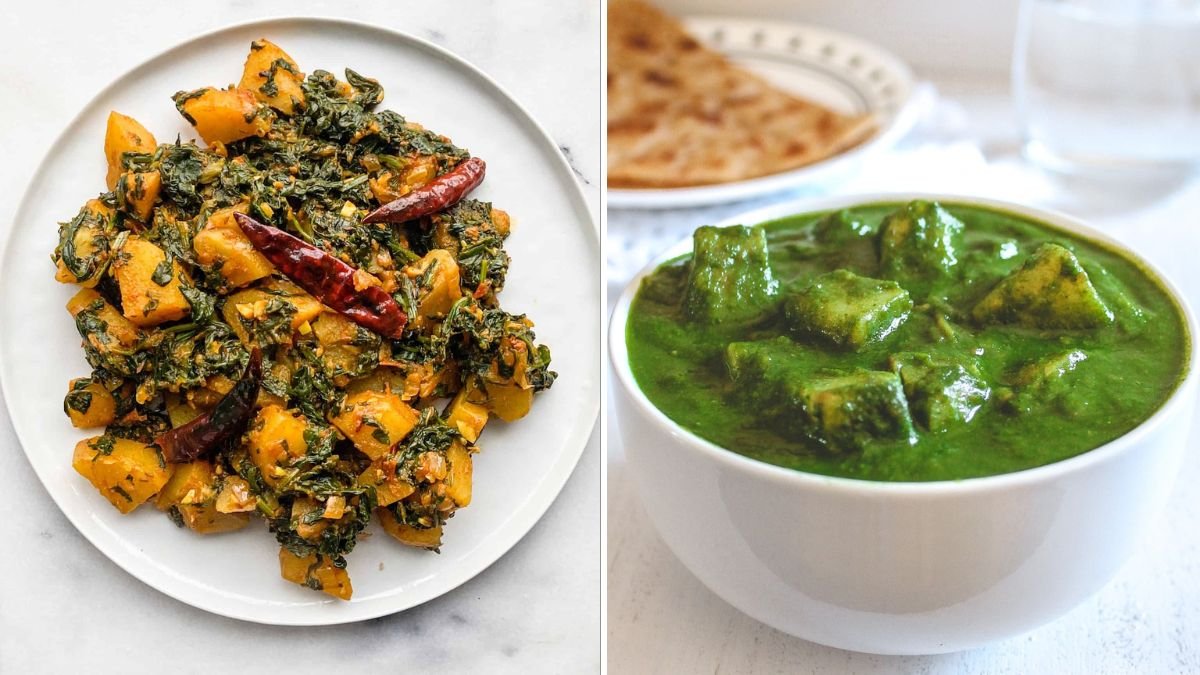 6 Easy Steps to Make Aloo Palak Curry with Creamy Cashew Paste