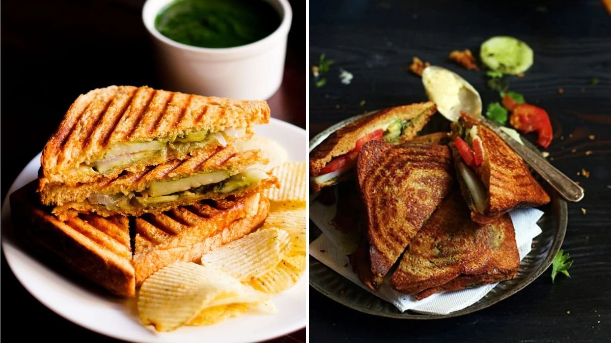 5-Step Guide to Making Vegetable Sandwich with Butter Toast
