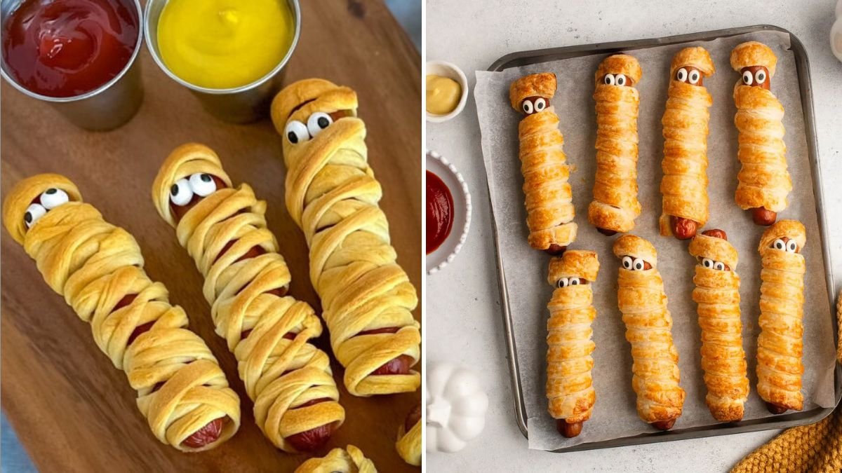 5-Step Guide to Making Mummy-Wrapped Veg Rolls