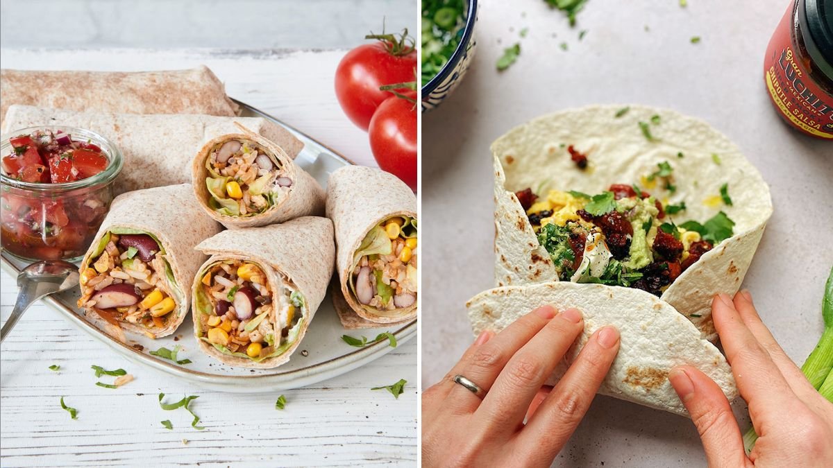5-Step Guide to Making Christmas Veg Burritos
