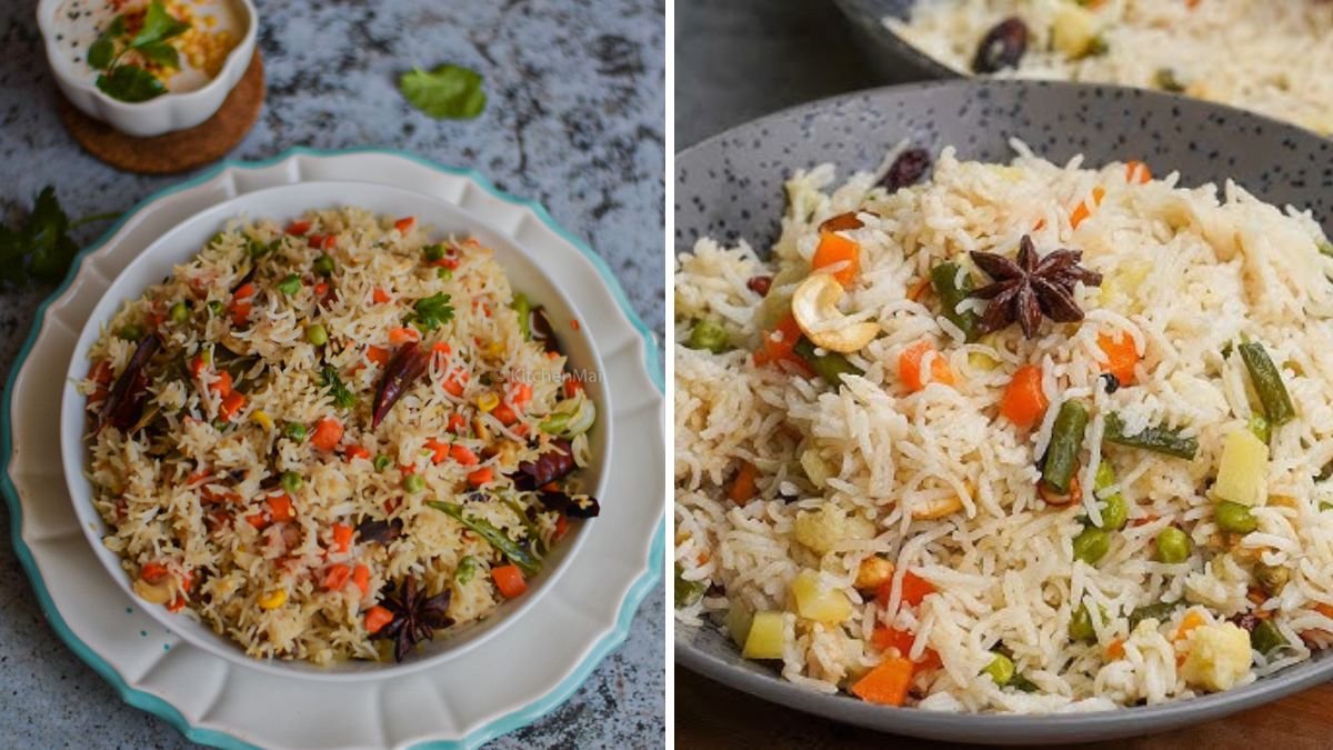6 Easy Steps to Cook Haunted Veg Pulao with Nuts