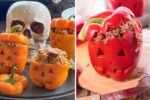 6 Easy Steps to Prepare Ghost Veg Stuffed Peppers for Halloween