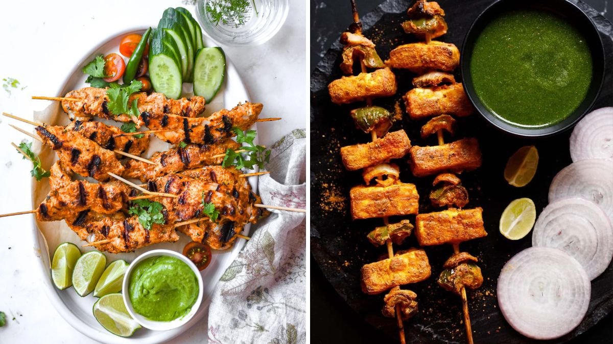 7-Step Recipe for Scary Veg Tikka with Mint Dip
